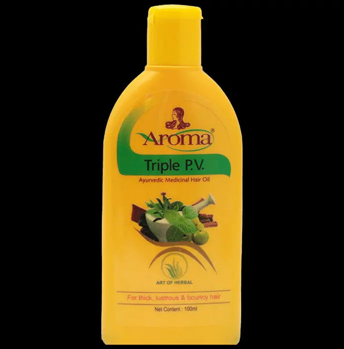 Aroma Triple P.V. Ayurvedic Medicinal Hair Oil - Nibasu