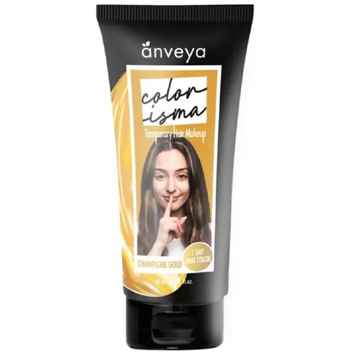 Anveya Colorisma 1 Day Temporary Hair Color (30ml Each) Champagne Gold - Nibasu