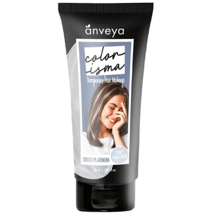 Anveya Colorisma 1 Day Temporary Hair Color (30ml Each) Disco Platinum - Nibasu