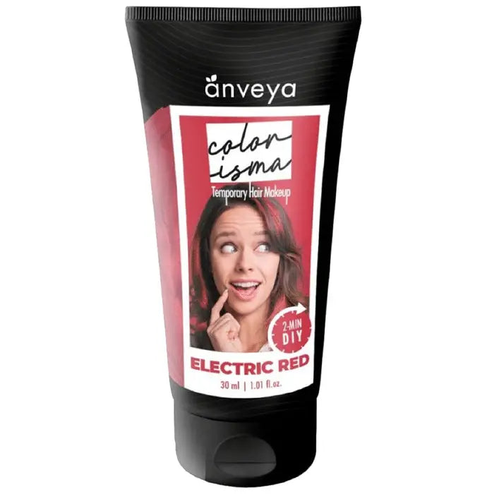 Anveya Colorisma 1 Day Temporary Hair Color (30ml Each) Electric Red - Nibasu