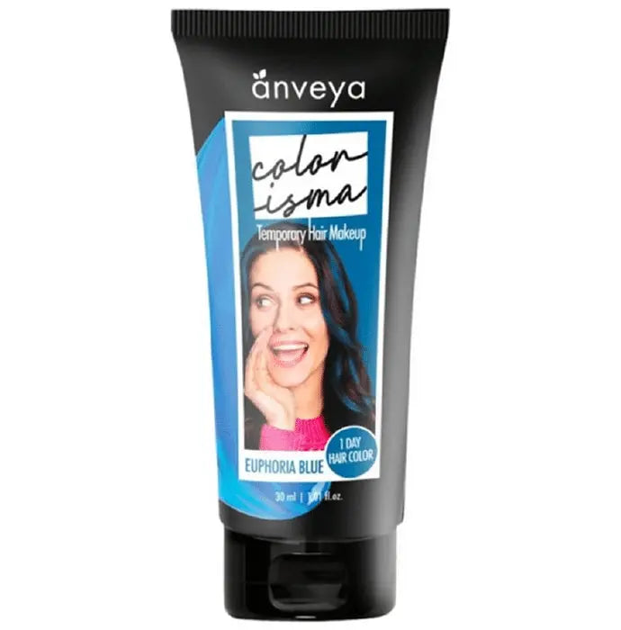 Anveya Colorisma 1 Day Temporary Hair Color (30ml Each) Euphoria Blue - Nibasu
