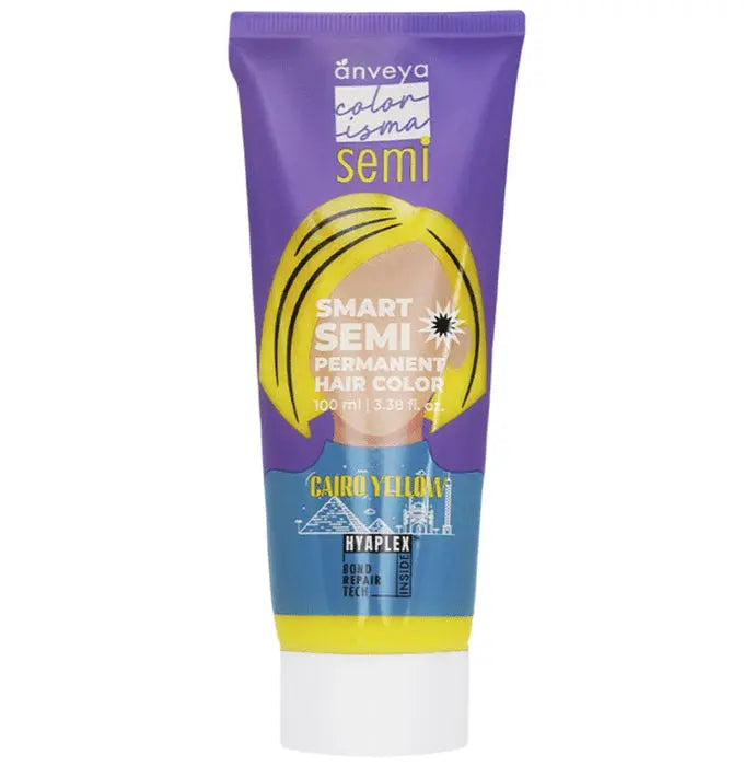 Anveya Colorisma Semi Permanent Hair Color Cairo Yellow - Nibasu