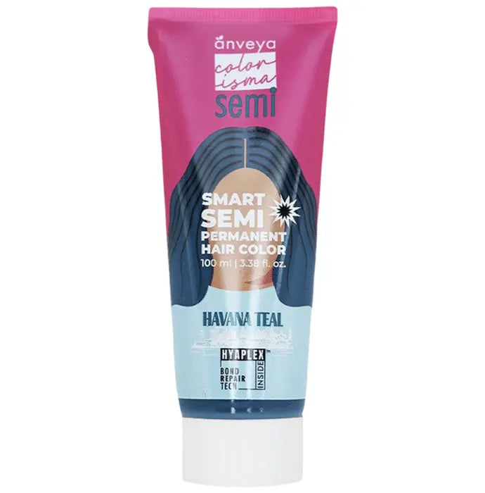 Anveya Colorisma Semi Permanent Hair Color Havana Teal - Nibasu