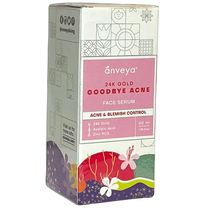 Anveya Goodbye Acne Face Serum - Nibasu