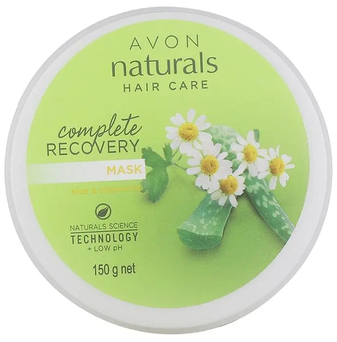 Avon Naturals Hair Care Complete Recovery Mask Aloe & Chamomile - Nibasu