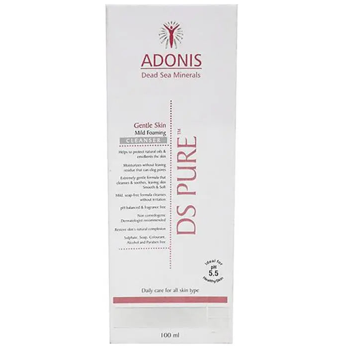 DS Pure Mild Foaming Cleanser | pH 5.5 for All Skin Types | Paraben-Free {-Nibasu}