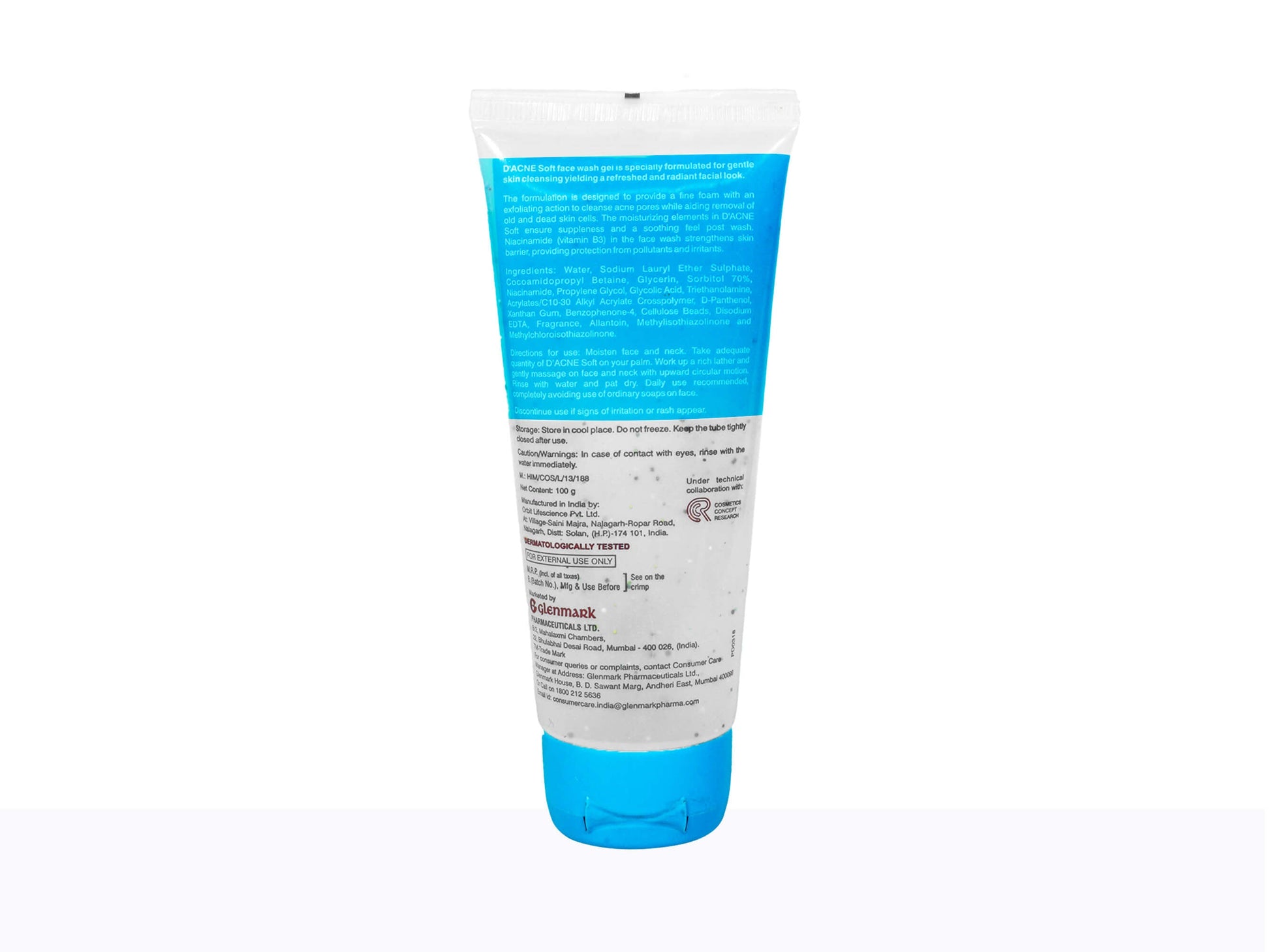 D'Acne soft face wash - Nibasu