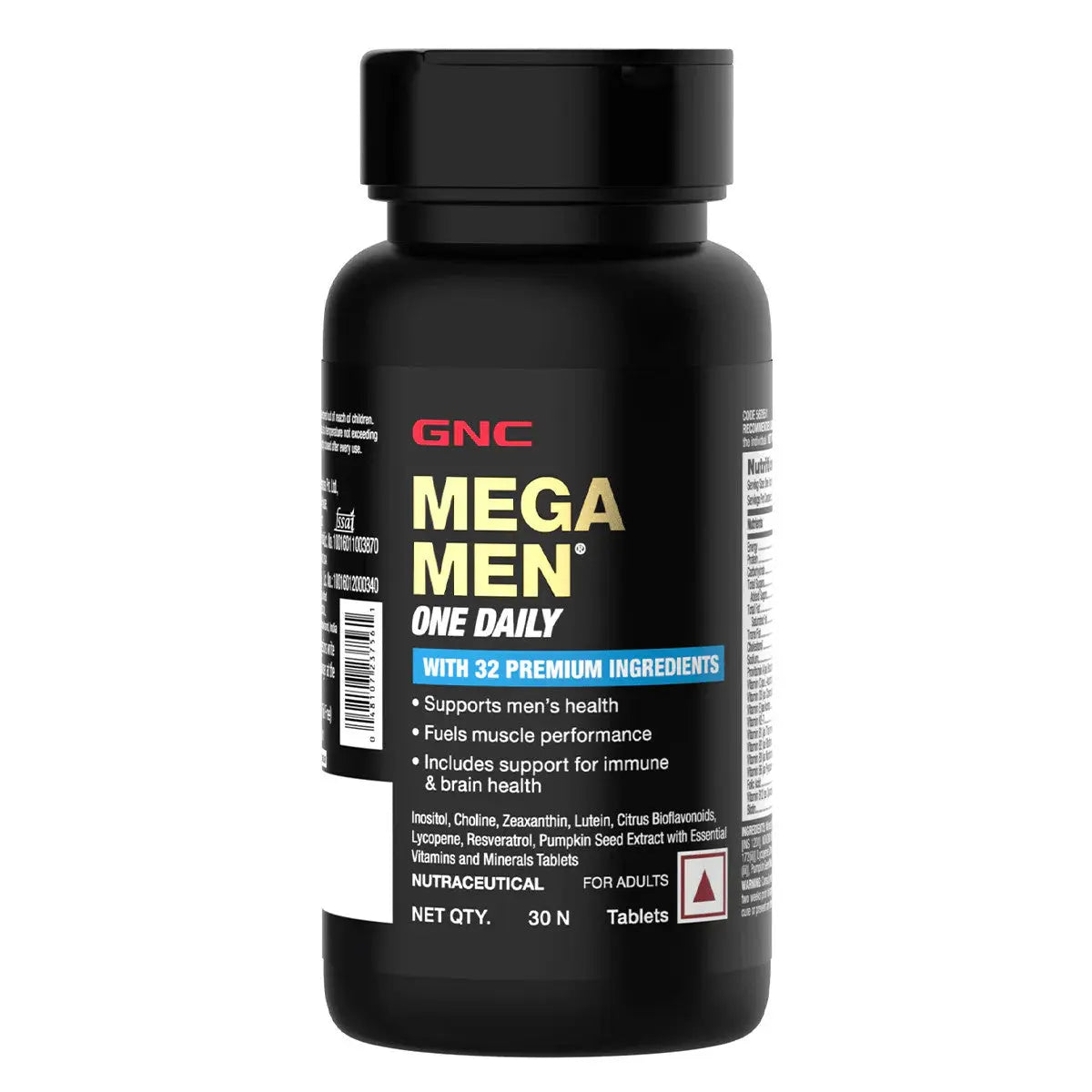 GNC Mega Men One Daily Multivitamin - Nibasu 