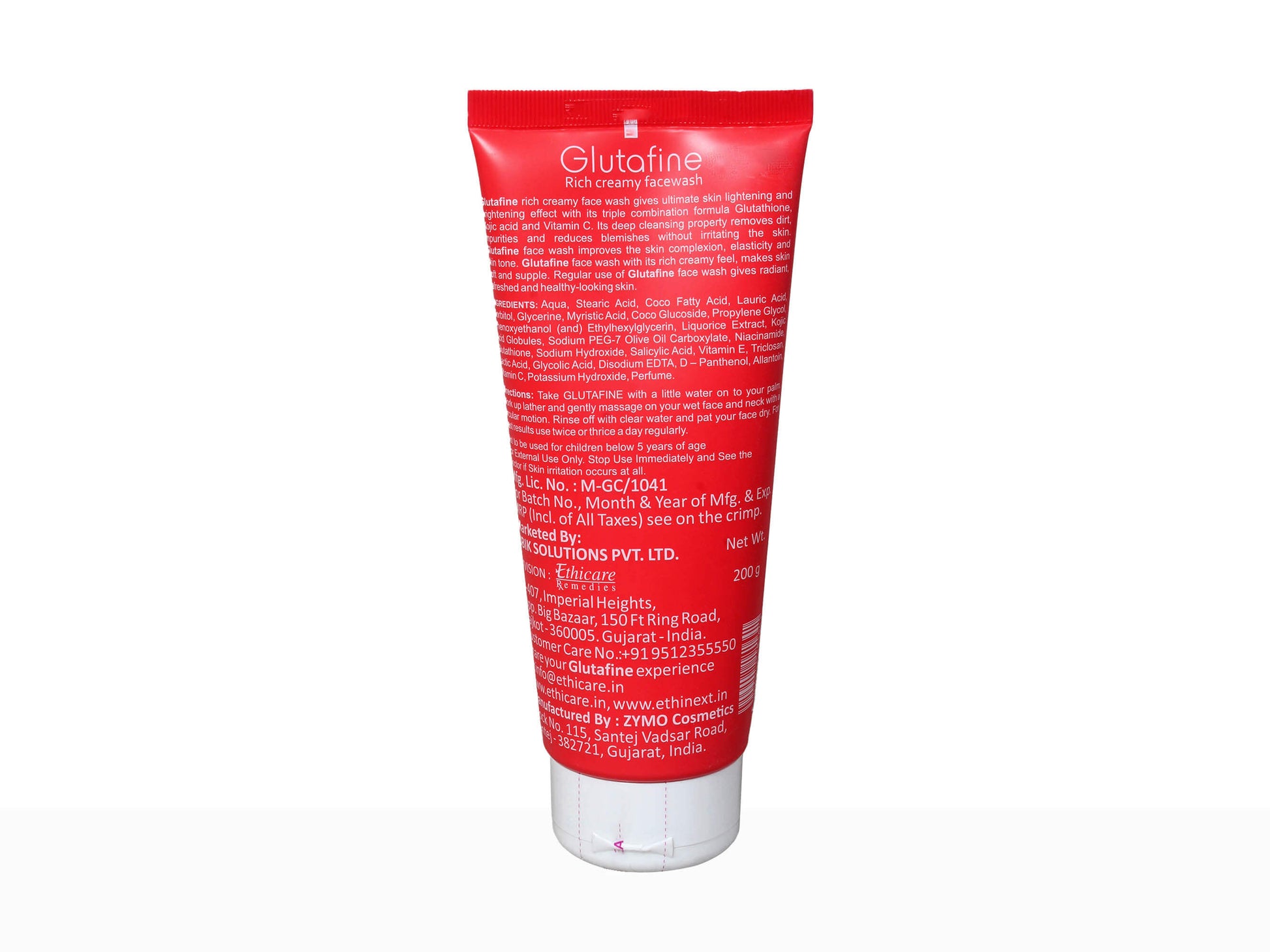 Glutafine Rich Creamy Face Wash {-Nibasu}
