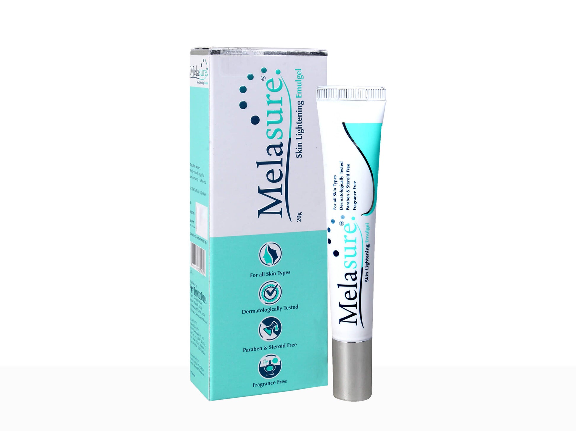 Melasure Skin Lightening Emulgel - Nibasu