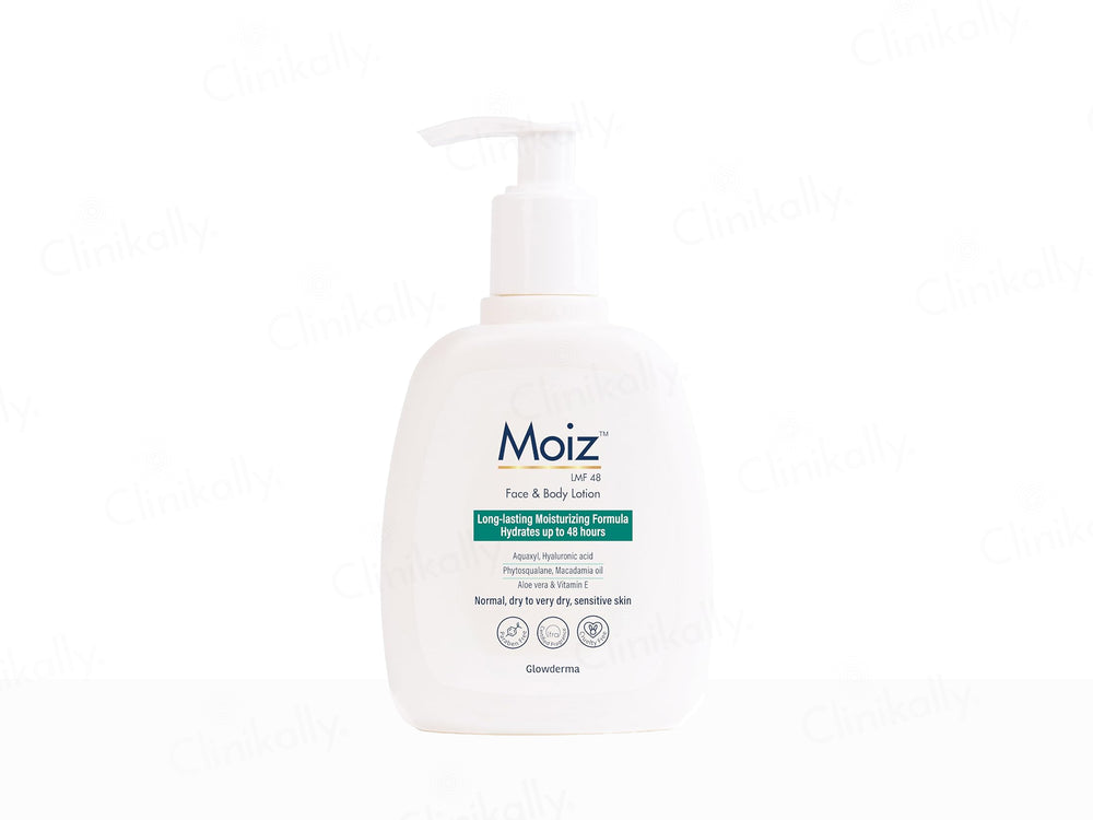 Moiz LMF 48 Face and Body Lotion 200ml - Nibasu 