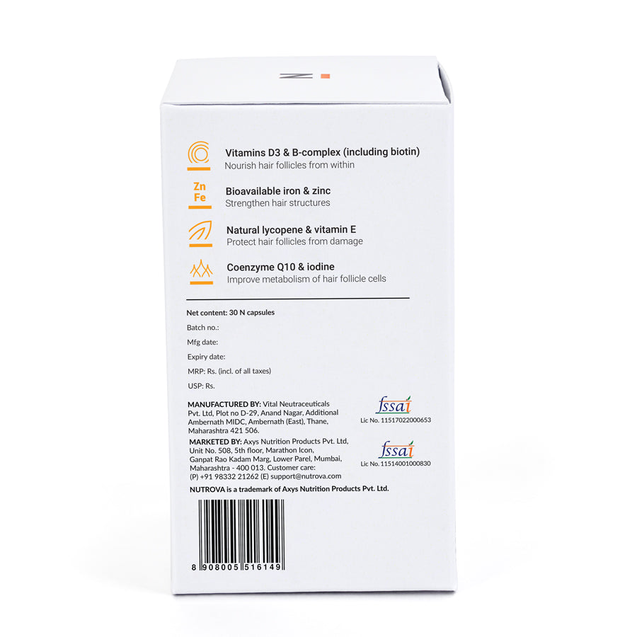 Nutrova Kerastrength Veg Capsules