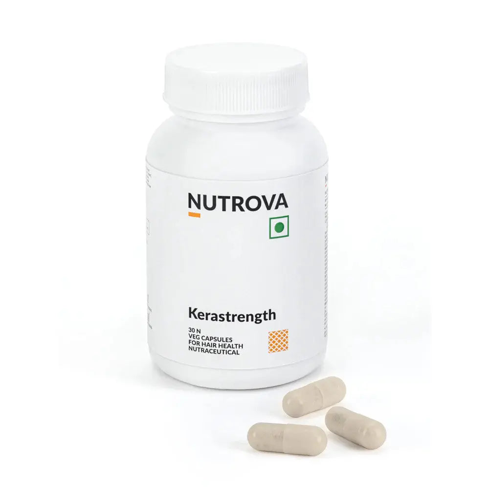 Nutrova Kerastrength Veg Capsules - Nibasu 