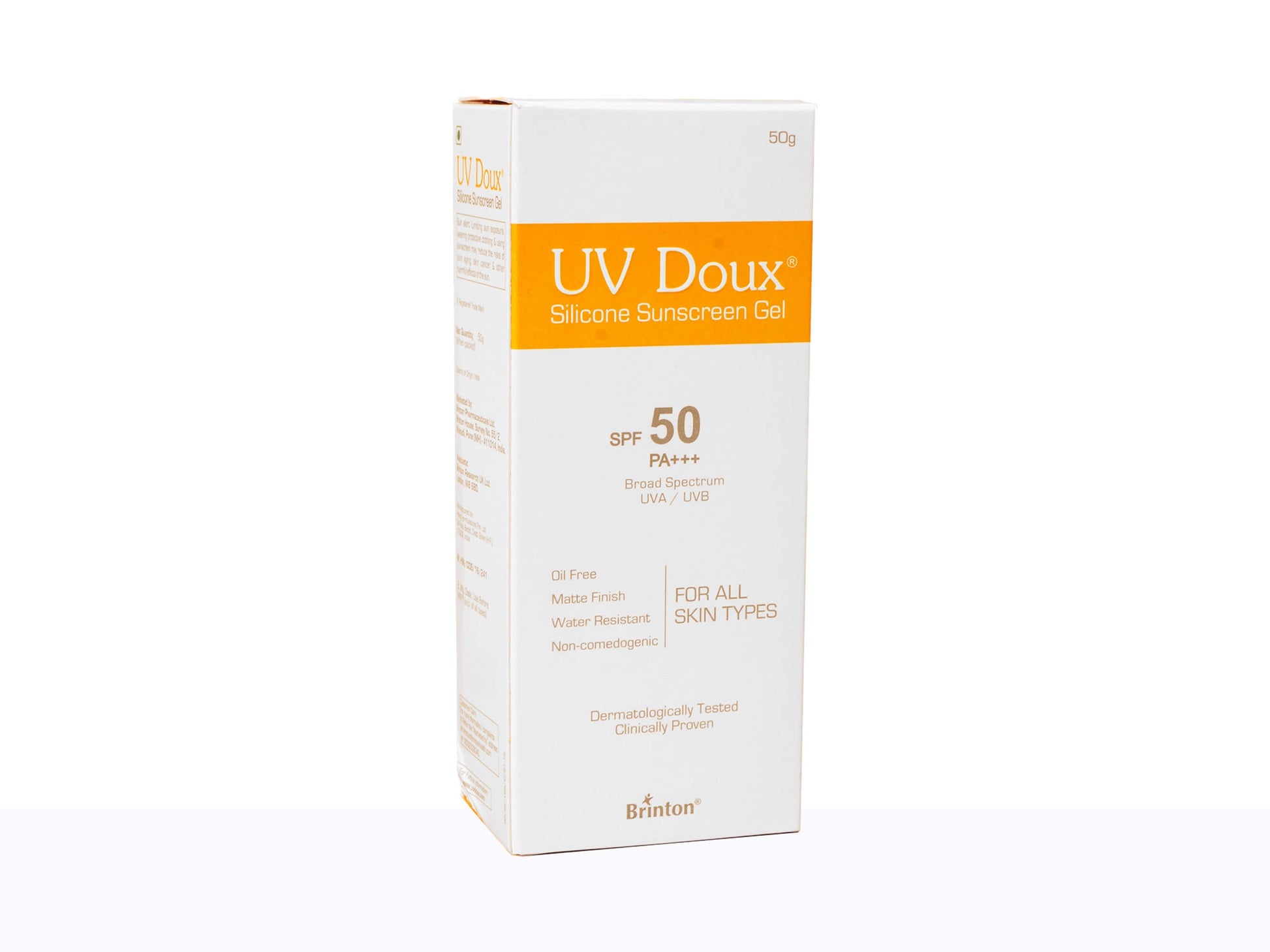 UV Doux Silicone Sunscreen Gel Spf 50+ - Nibasu