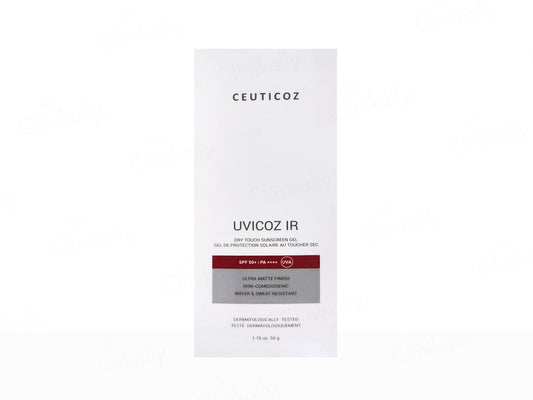 Uvicoz IR Ultra Matte Finish Dry Touch Sunscreen Gel SPF 50+ PA++++
