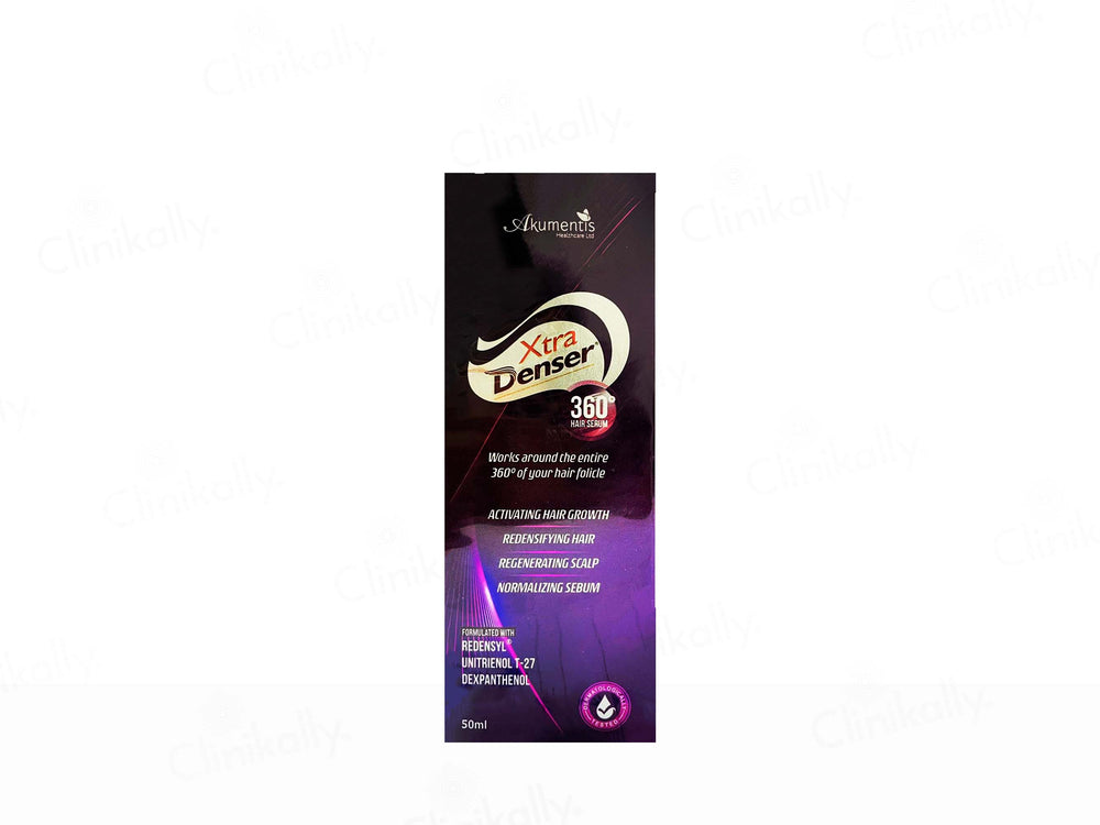 Xtra Denser Hair Serum 50ml - Nibasu 