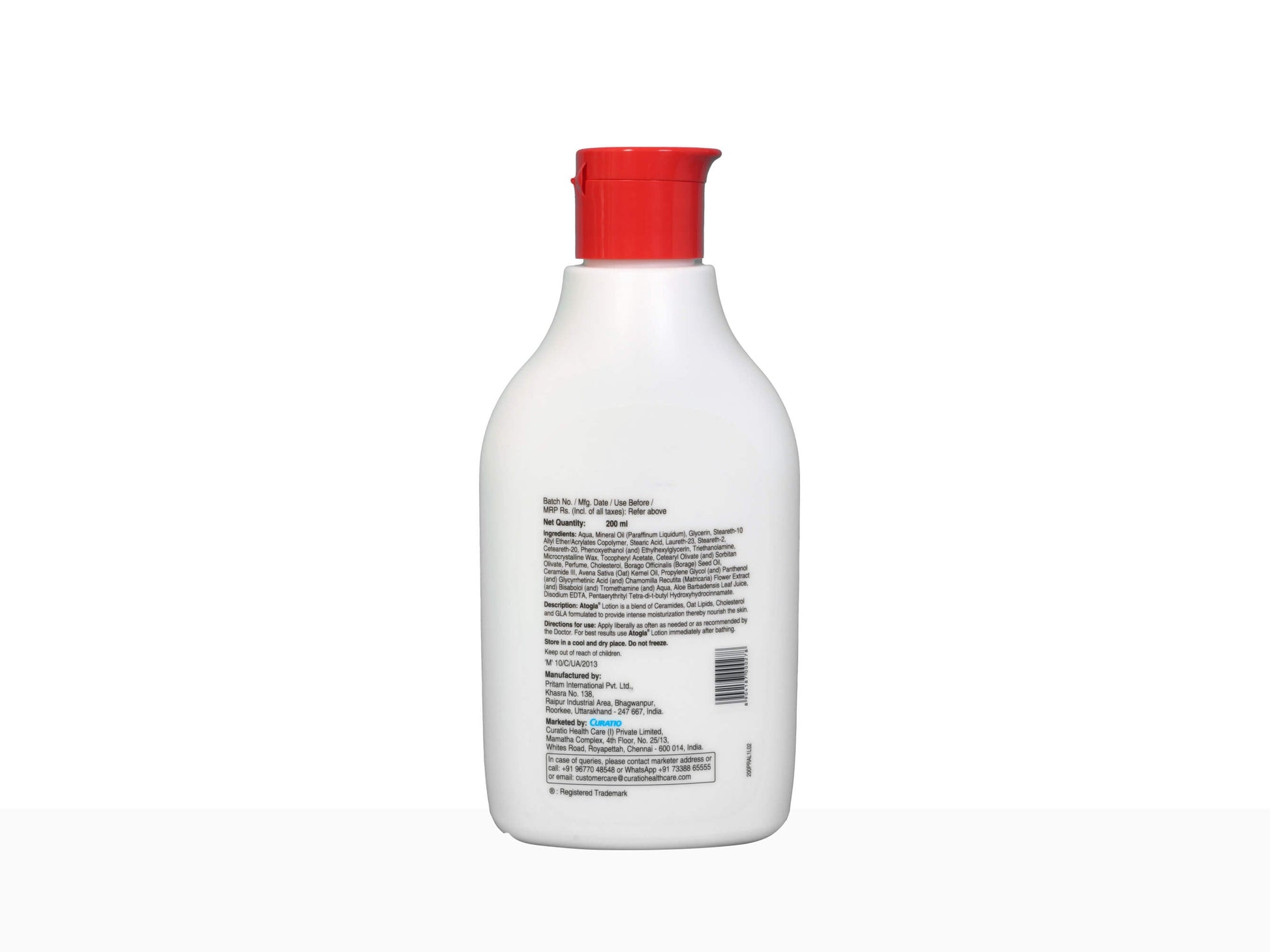 Curatio New Atogla Baby Moisturizing Lotion - Nibasu